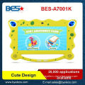Full function boxchip a23 android 4.2 kids gps 7inch cute kids pc tablet